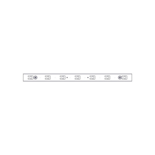 Вертикальный кабельный организатор Systeme Electric, серия Uniprom, 2x8 колец, цвет черный