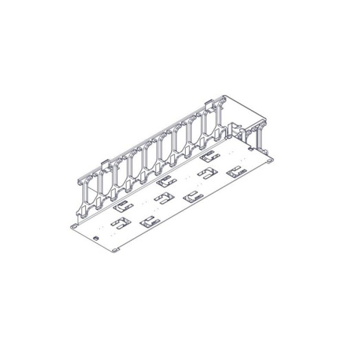 Horizontal Cable Organizer Excelente Series 3U Plastic Fingers