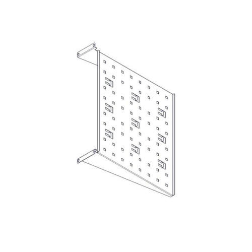 Фиксированная полка Systeme Electric, серия Uniprom, 2U, 450мм, до 15кг