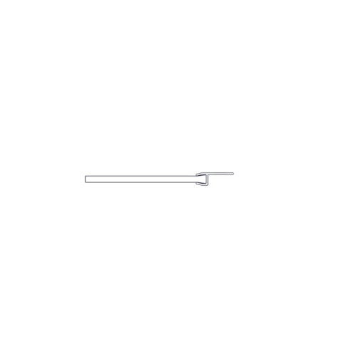 Horizontal bottom seal for cabinets of the Uniprom series, 600 mm wide, 1 pc.