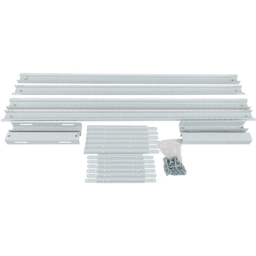 Стойка двухрамная NTSS NTSS-2POR42U/600-1000 42U 550ммx1000мм 600кг серый
