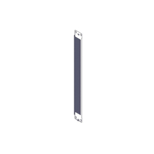 System Electric, серия Uniprom, 1U, 2шт, черный