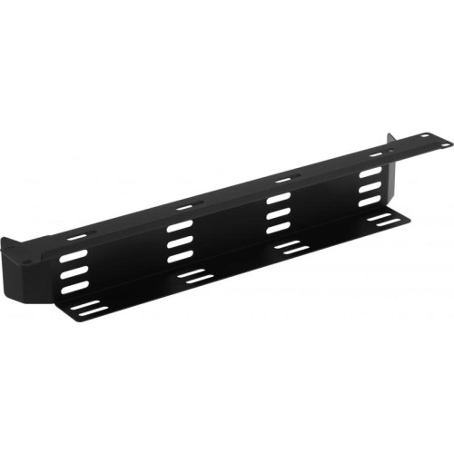 Кабельный органайзер горизонтальный ЦМО ГКО-Л-1-9005 односторонний пластиковый канал 2U шир.:19