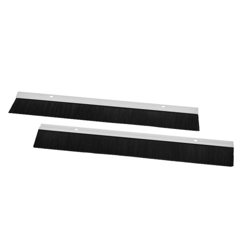 Комплект щеточного ввода в шкаф, универсальный, цвет черный