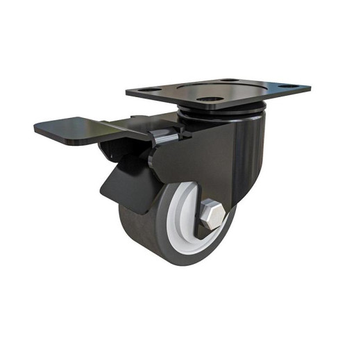 Ролик для напольных шкафов с тормозом NTSS NTSS-KM+F