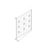 Фиксированная полка Systeme Electric, серия Uniprom, 2U, 450мм, до 15кг