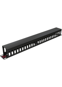 Кабельный органайзер горизонтальный Sysmatrix SA 0021.911 односторонний 1U шир.:19