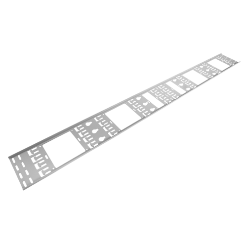 Вертикальный кабельный органайзер в шкаф, ширина 150 мм 24U