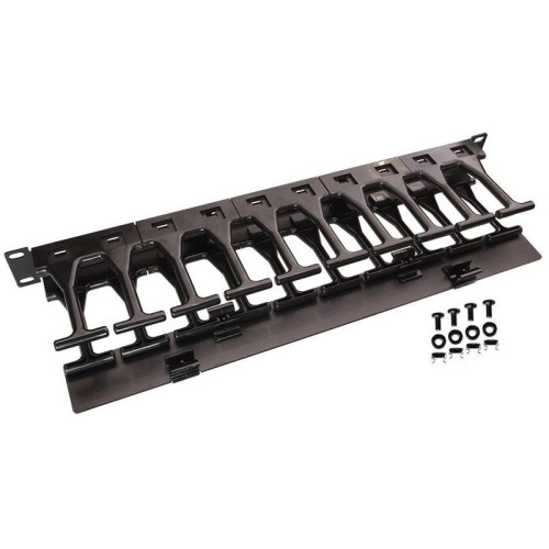 Кабельный органайзер Lanmaster LAN-ORG-PF/S-1U пальцы 1U шир.:19