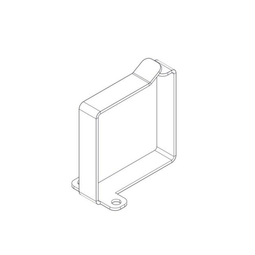 Metal ring Systeme Electric, for laying cables, Uniprom series, 10 pcs.