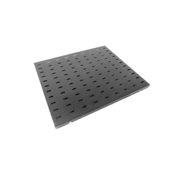 Полка перфорированная, глубина 580 мм, цвет черный