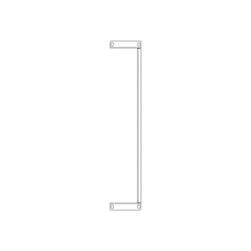 Фиксированная полка Systeme Electric, серия Uniprom, 2U, 450мм, до 15кг
