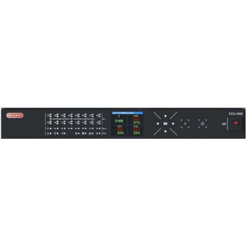 Контроллер Elemy CCU-1002/16 дл.80мм шир.350мм выс.44мм 1U черный