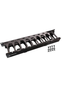 Кабельный органайзер Lanmaster LAN-ORG-PF/S-1U пальцы 1U шир.:19