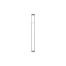 Longitudinal cable channel for cabinets of the Uniprom series, 1U, black