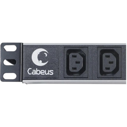 Блок распределения питания Cabeus PDU-8I-2IEC гор.размещ. 8xC13 10A IEC-320-C14 2м