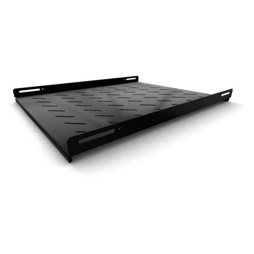 Полка стационарная Hyperline TSH3L-650-RAL9004 1U нагр.:20кг. 19