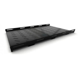 Полка стационарная Hyperline TSH3H-850-RAL9004 1U нагр.:100кг. 19