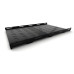 Полка стационарная Hyperline TSH3H-850-RAL9004 1U нагр.:100кг. 19