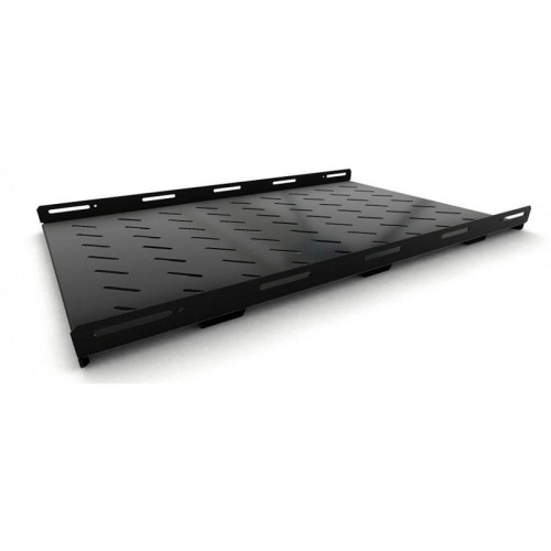 Полка стационарная Hyperline TSH3H-850-RAL9004 1U нагр.:100кг. 19