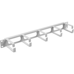 Кабельный органайзер горизонтальный Cabeus JB08-1U-GY кольца 1U шир.:19