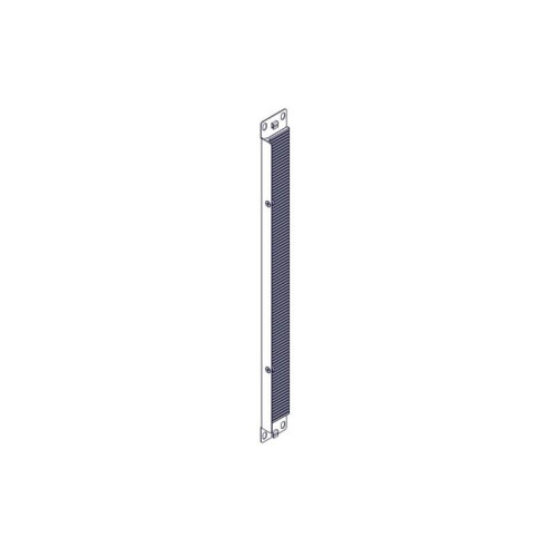 System Electric, серия Uniprom, 1U, 2шт, черный