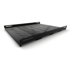 Полка стационарная Hyperline TSH3H-650-RAL9004 1U нагр.:100кг. 19