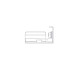 Brush seal Systeme Electric, Excelente series, 1U, 2pcs, black