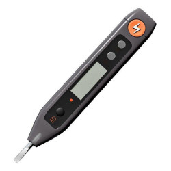 Индикаторная отвертка-тестер напряжения цифровая 