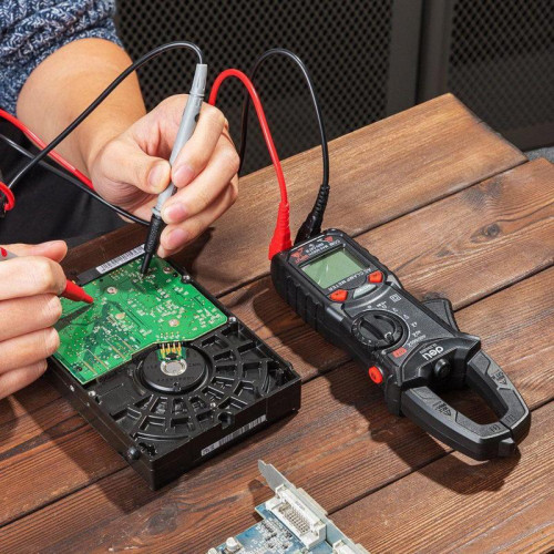 Токоизмерительные клещи цифровые Deli DL334203