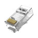 Коннектор Vention RJ45 (8p8c), UTP, cat. 6A, под витую пару (10шт.) Коннектор Vention RJ45 (8p8c), UTP, cat. 6A, под витую пару (10шт.)