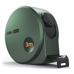 Рулетка Home Series Green HT8316L 3м х 16мм, эксклюзивный дизайн, корпус - высококачественный софттач пластик