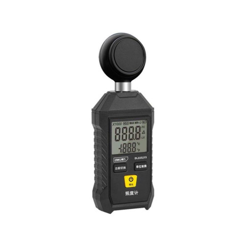 Люксометр (измеритель освещенности) Deli DL333215 диапазон измерений 0 - 200.000 люкс