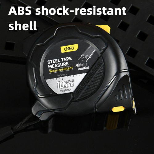 Рулетка Deli DL9010P  10м*25мм