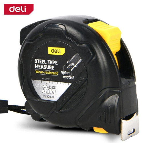 Рулетка Deli DL9003P  3м*16мм