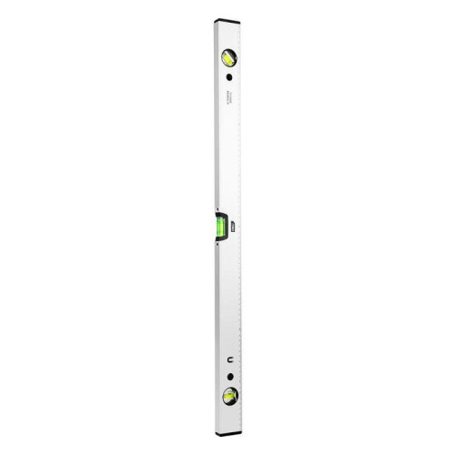 Строительный уровень Deli DL700800B 800мм, алюминиевый сплав, мягкие резиновые заглушки, магнит