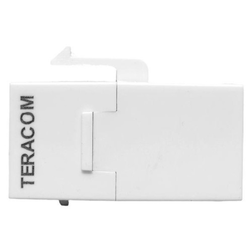 Адаптер проходной/ Адаптер проходной TERACOM Cat.5E неэкранированный RJ45-RJ45 тип Keystone белый Адаптер проходной/ Адаптер проходной TERACOM Cat.5E неэкранированный RJ45-RJ45 тип Keystone белый
