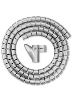 Кабельный органайзер Buro BHP CG22S Spiral Hose 20x2000mm Silver