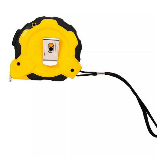 Рулетка Deli DL3799  10м*25мм, Автостоп, ударопрочный корпус, метрическая