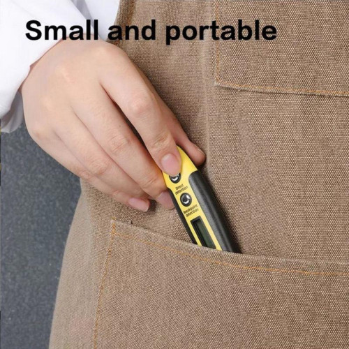 Индикаторная отвертка-тестер напряжения цифровая Deli DL8005 (12-250 В)