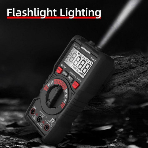 Многофункциональный цифровой мультиметр Deli DL334302 напряж. 0,2-600В, AC/DC, ЖК-дисплей