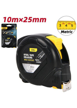 Рулетка Deli DL9010P  10м*25мм
