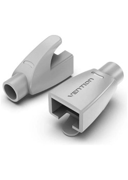 Колпачки изолирующие Vention для разъемов RJ-45 (50шт.) - Серый