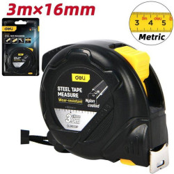 Рулетка Deli DL9003P  3м*16мм