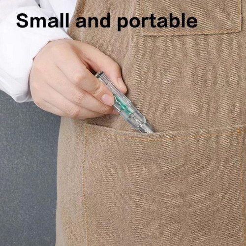 Индикаторная отвертка-тестер напряжения светодиодная Deli DL8004 12-250 В