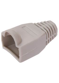 ITK Колпачок изолирующий для разъема RJ-45, PVC, СЕРЫЙ