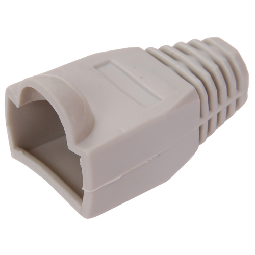 ITK Колпачок изолирующий для разъема RJ-45, PVC, СЕРЫЙ