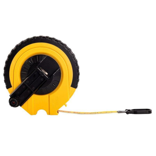 Мерная лента Deli DL9820ZY 20м x 14.5мм, ударопрочный корпус, полотно из стекловолокна и ПВХ