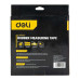 Мерная лента Deli DL9850ZY 50м x 14.5мм, ударопрочный корпус, полотно из стекловолокна и ПВХ Мерная лента Deli DL9850ZY 50м x 14.5мм, ударопрочный корпус, полотно из стекловолокна и ПВХ