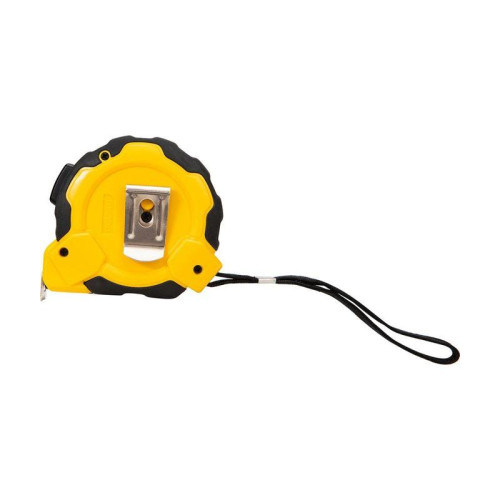 Рулетка Deli DL3798  7,5м*25мм, Автостоп, ударопрочный корпус, метрическая